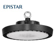 Campana LED industrial UFO Slim con 130lm/w para iluminación industrial profesional y de máxima calidad. Alta potencia y eficiencia y máxima garantía. Diseñado para talleres, fábricas y almacenes. Intensidad ajustable por TRIAC compatible con la mayoría de los reguladores del mercado.