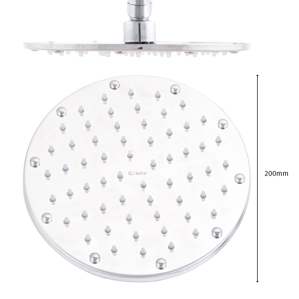 Cabeza de Ducha Acero Inoxidable/ABS [QLI-FA-H01]