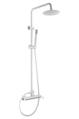 Conjunto Ducha Monomando Milos Blanco Mate [BDY027/BL]