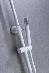 Conjunto Ducha Monomando Milos Blanco Mate [BDY027/BL]