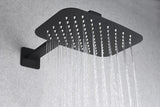 Conjunto Ducha Termostático Empotrado Hidra Negro Mate [GPH035/NG]