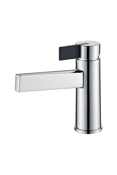 Monomando Lavabo Elba Cromo/Negro [BDA022-1NG]