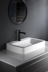 Monomando Lavabo Olimpo Negro [BDC033-1NG]