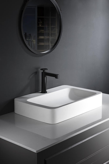 Monomando Lavabo Olimpo Negro [BDC033-1NG]