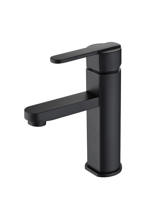 Monomando Lavabo Roma Negro Mate [BDR002-1]