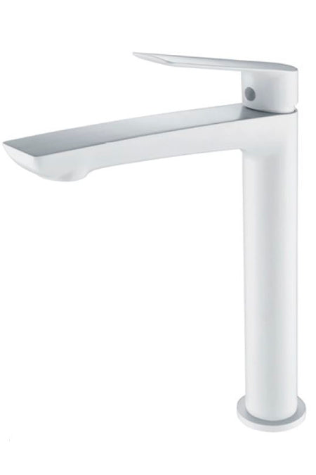 Monomando Lavabo Alto Luxor Blanco Mate [BDX023-3BL]