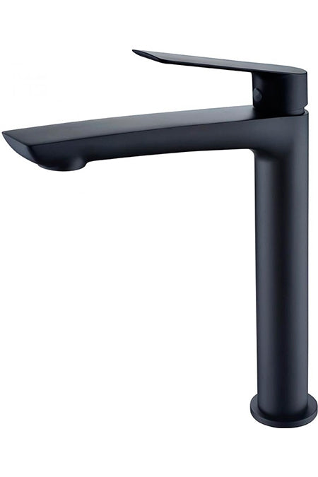 Monomando Lavabo Alto Luxor Negro Mate [BDX023-3NG]