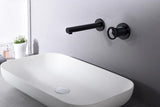 Monomando Empotrado Lavabo Olimpo Negro Mate [GLC033/NG]
