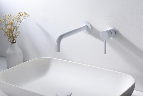 Monomando Empotrado Lavabo Etna Blanco Mate [GLT023/BL]
