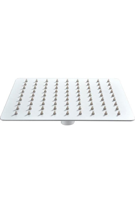 Rociador Cuadrado de 20X20 Cm. Blanco Mate [RDC001/BL]
