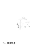 Monomando Lavabo Bali [BDI017-1]