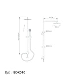Conjunto Ducha Monomando Minsk [BDK010]