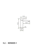 Monomando Lavabo Nantes [BDN009-1]