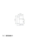 Monomando Lavabo Sintra [BDS008-1]