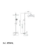 Conjunto Bañera Termostática Sidney [BTS016]