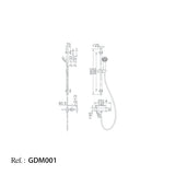 Conjunto Ducha Monomando Madrid [GDM001]