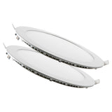 Pack 2 Placas LED 20W 1.800Lm 6000ºK Circular 30.000H [PE-1011P2-CW]