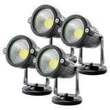 Pack 4 Focos LED Jardín 5W 450Lm 6000ºK 30.000H [SL-SL-C12-5W-CW-PK4-AP]