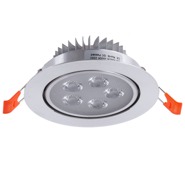 Foco Downlight LED 5W 500Lm 6000ºK Circular 30.000H [HO-LEDDOWN-5W-CW]