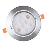 Foco Downlight LED 9W 900Lm 6000ºK Circular 30.000H [HO-LEDDOWN-9W-CW]