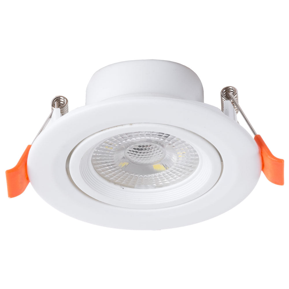 Foco Downlight Circular LED 7W 600Lm 6000ºK 38º 30.000H [HO-IN-DL7W-CW]