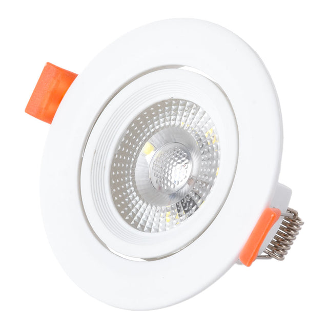 Foco Downlight Circular LED 7W 600Lm 6000ºK 38º 30.000H [HO-IN-DL7W-CW]