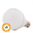 Pack 5 Bombillas LED E14 5W 410Lm 6000ºK 30.000H [HO-P45-E14-5W-RC-CW-PK5-AP]