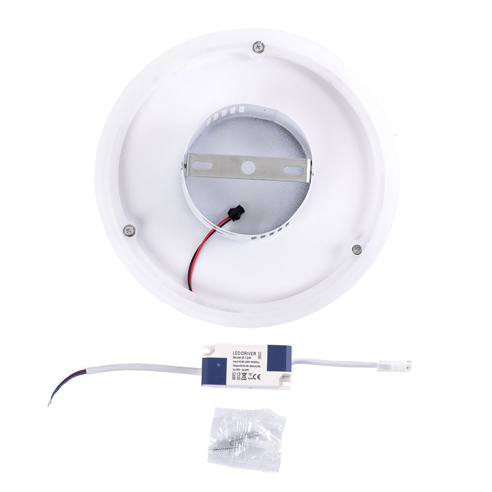 Aplique LED 12W  1020Lm 4200ºK Olivia 30.000H [HO-WL-104-12W-W-W]