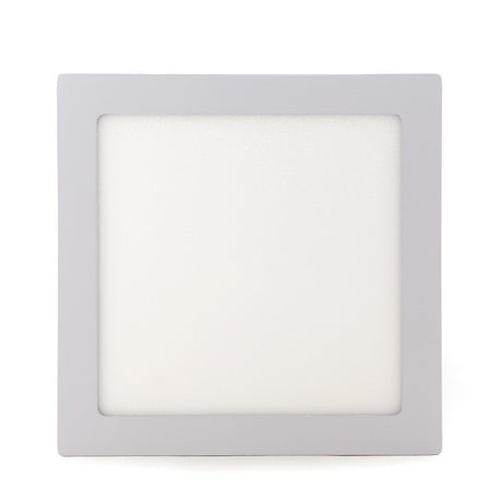 Plafón de Techo de LEDs Cuadrado de Superficie 225mm 18W 932Lm 30.000H