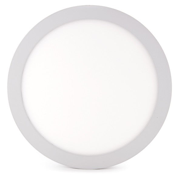 Plafón de Techo de LEDs Circular de Superficie Ø295mm 24W 1900Lm 30.000H