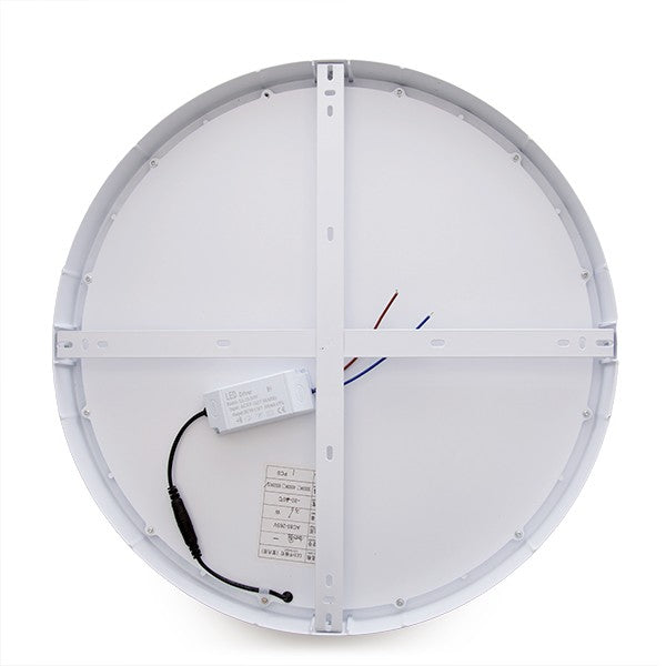 Plafón de Techo de LEDs Circular de Superficie Ø505mm 36W 2700Lm 30.000H