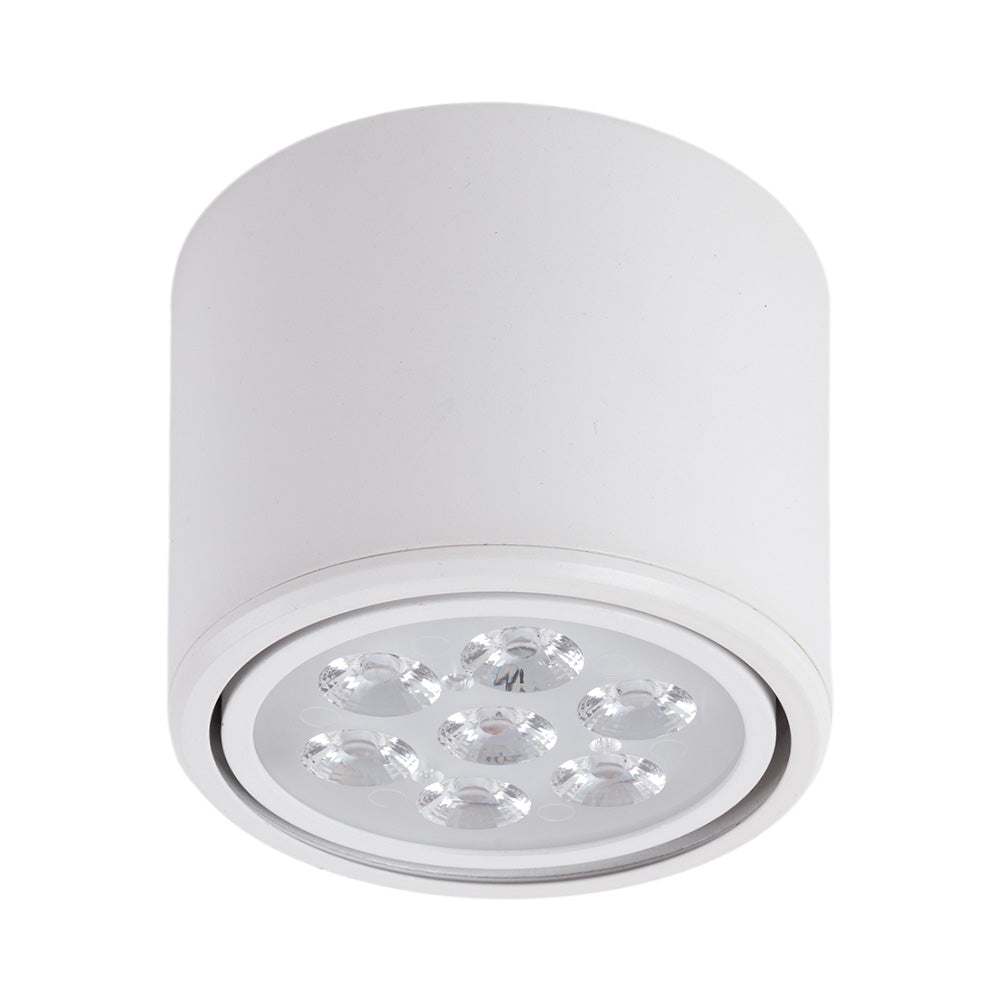 Foco Downlight LED de Superficie 7W 700Lm 6000ºK 40.000H [HO-DOWNSUP7W-W-CW]