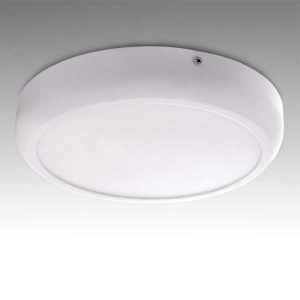 Pack of 2 Circular Surface Mounted LED Ceiling Lamp ""STYLE"" 220mm 18W 1440Lm 30.000H