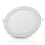 Pack of 4 LED Circular Slimline Downlights 225mm 18W 1409Lm 30.000H