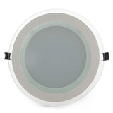 Downlight de LEDs Circular de LEDs con Cristal Ø200mm 18W 1500Lm 30.000H