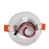 Downlight de LEDs Ø98mm Aro Plateado 3W 240Lm 30.000H