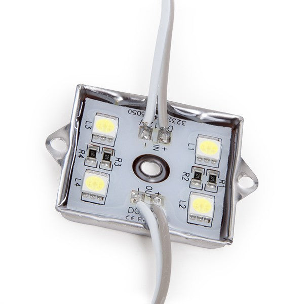 Módulo de 4 LEDs Aluminio SMD5050 1,44W