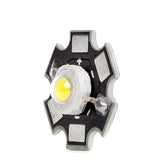 LED High Power 35x35 con Disipador 1W 120Lm 50.000H