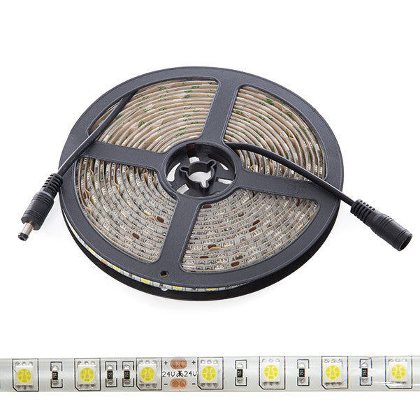 Tira de 5 Metros 300 LEDs 60W SMD5050 24VDC IP65