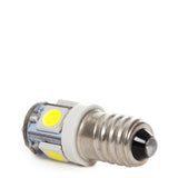 Lámpara de LEDs E10 12VDC 1W 5 X SMD5050