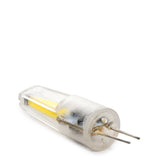 Lámpara Bombilla G4 de LEDs COB Filamento Silicona 1,5W 130Lm 30.000H