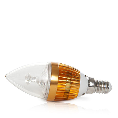 Lámpara Bombilla de LEDs Vela E14 3W 12VAC/DC  240Lm 30.000H