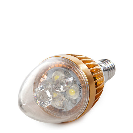 Lámpara Bombilla de LEDs Vela E14 3W 12VAC/DC  240Lm 30.000H