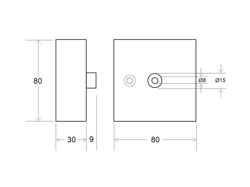 Kit de suspensión que incluye: Florón cuadrado blanco 80x80x30mm, cable redondo de 3 hilos de 0.75mm y 1.5m de longitud. Cable de acero de suspensión con pasador sujetables, clip de conexión rápida de cables y tornillos de sujección.
