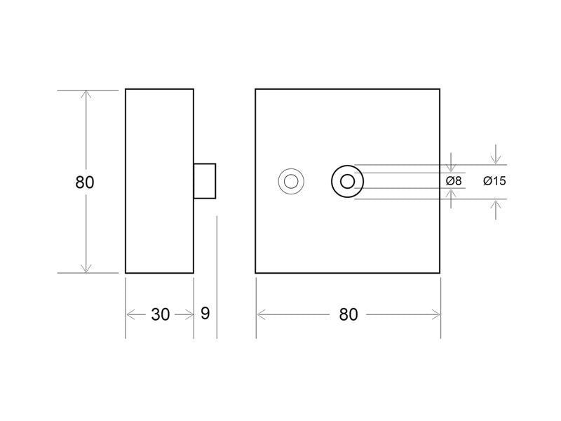 Kit de suspensión que incluye: Florón cuadrado negro de 80x80x30mm, cable redondo de 3 hilos de 0.75mm y 1.5m de longitud. Cable de acero de suspensión con pasador sujetables, clip de conexión rápida de cables y tornillos de sujección.