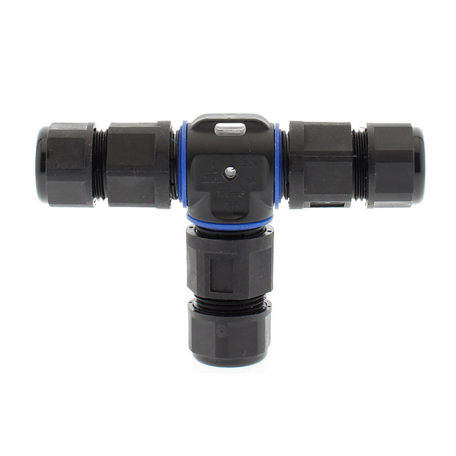 Conector IP68, 110mm, Ø12-6mm, 3 cables 0.5-2.5mm2, 16A ideal para la conexión de cables de sección desde 0.5 hasta 2,5 mm2.