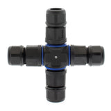 Conector IP68, 110mm, Ø12-6mm, 3 cables 0.5-2.5mm2, 16A ideal para la conexión de cables de sección desde 0.5 hasta 2,5 mm2.