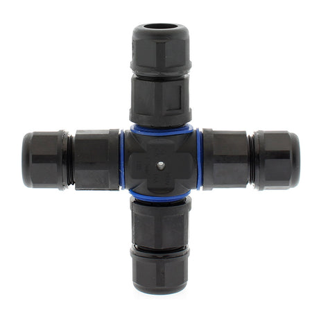 Conector IP68, 110mm, Ø12-6mm, 3 cables 0.5-2.5mm2, 16A ideal para la conexión de cables de sección desde 0.5 hasta 2,5 mm2.