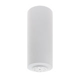 Florón redondo blanco, Ø100x260mm