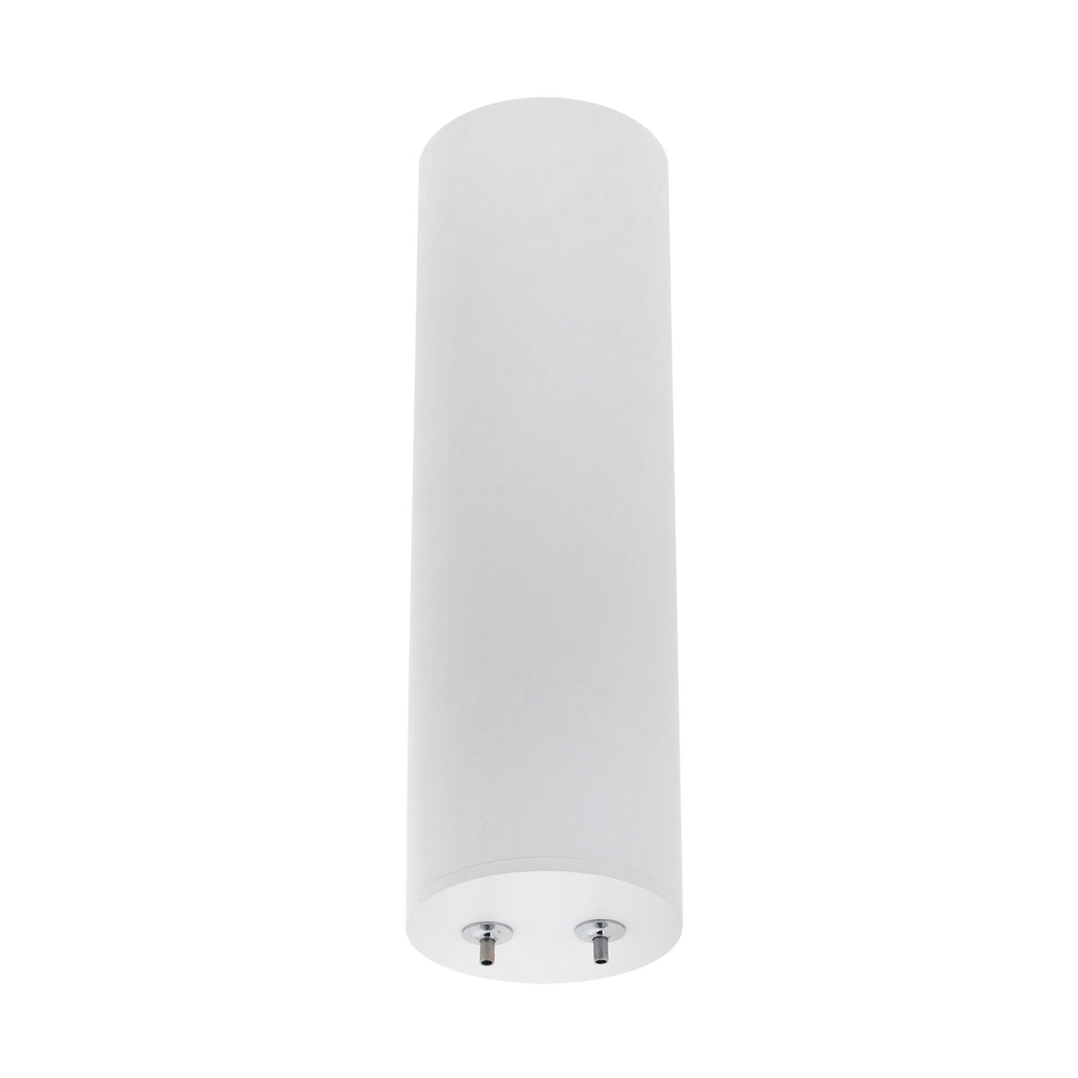 Florón redondo blanco, Ø75x250mm